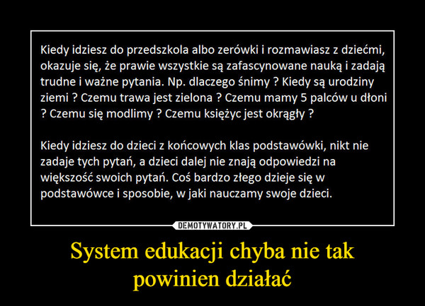 SZOKUJĄCY ELEMENT PRANIA MÓZGU W&nbsp;SZKOŁACH