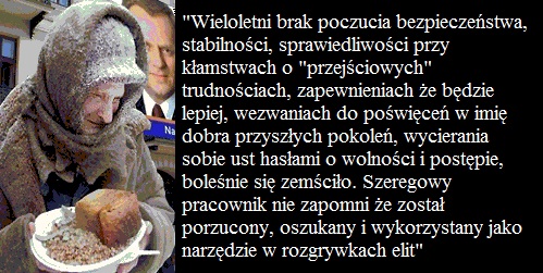 PATOLOGIA TRANSFORMACJI USTROJOWEJ: ZACHÓD NAS PRZEJĄŁ