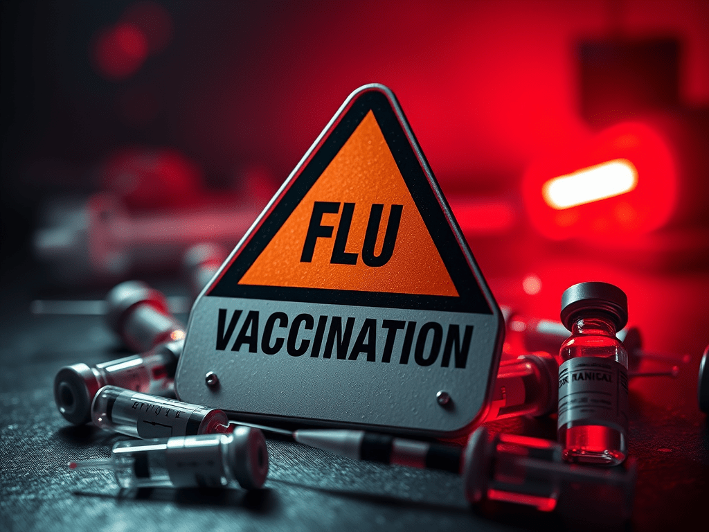 OSTRZEŻENIE PRZED SZCZEPIENIEM NA GRYPĘ!