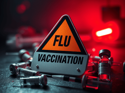 OSTRZEŻENIE PRZED SZCZEPIENIEM NA&nbsp;GRYPĘ!