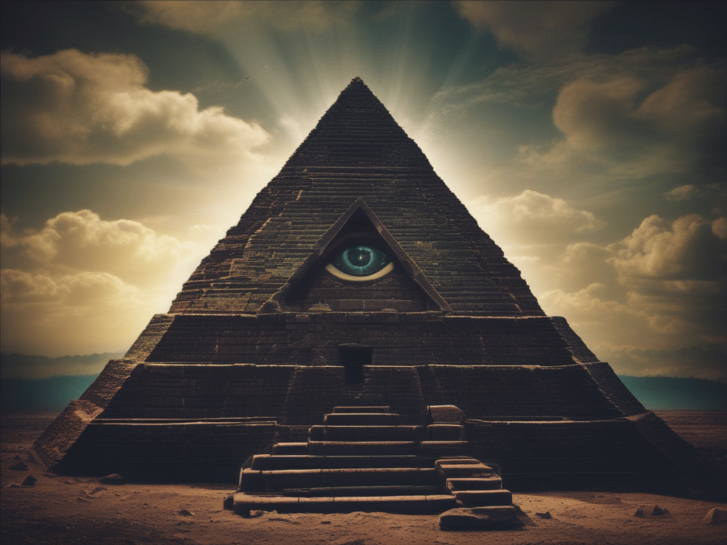 PIRAMIDA Z OKIEM: SYMBOL BUDZĄCY&nbsp;GROZĘ