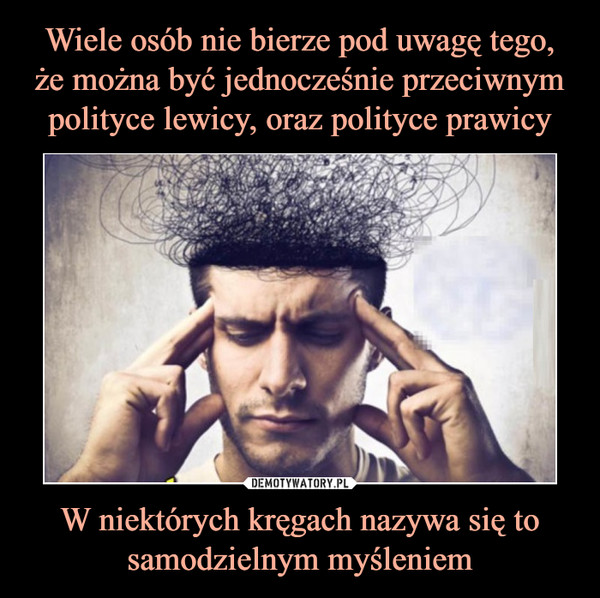 lewica i prawica
