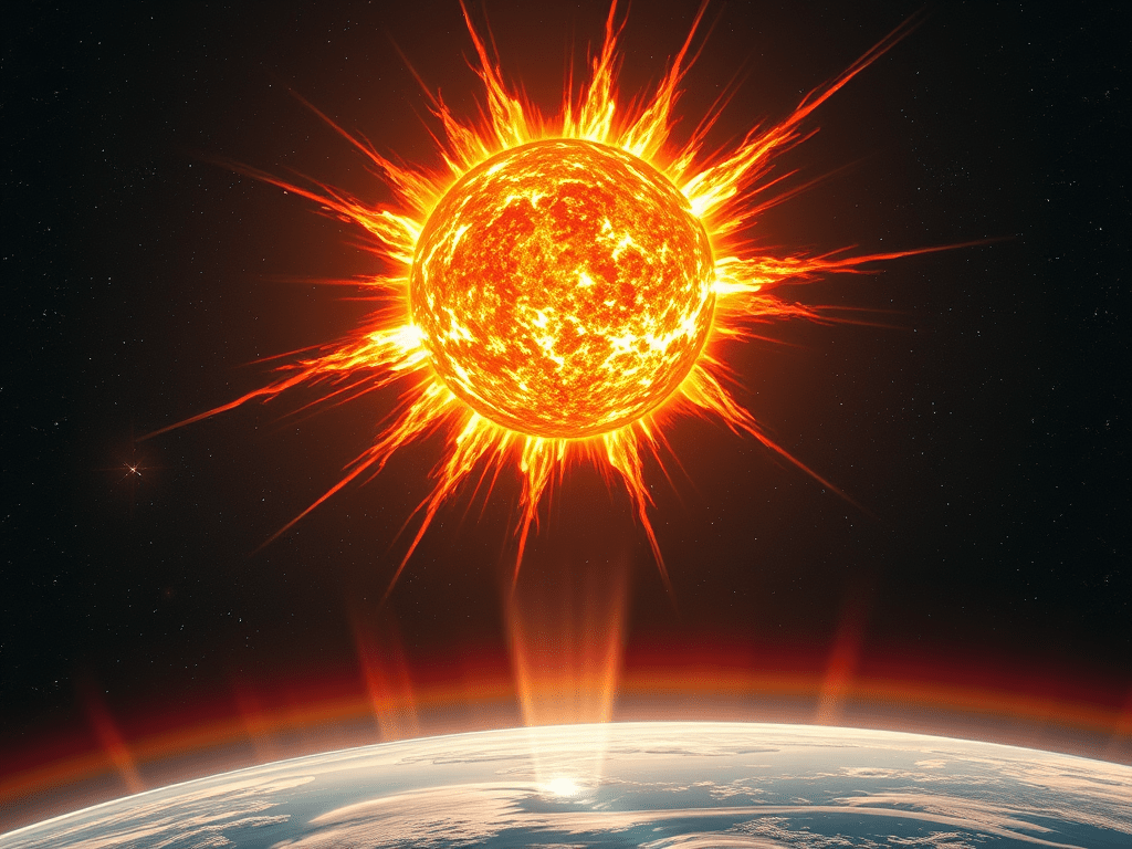 WYBUCHY NA SŁOŃCU WPŁYWAJĄ NA NASTRÓJ i&nbsp;ZDROWIE!