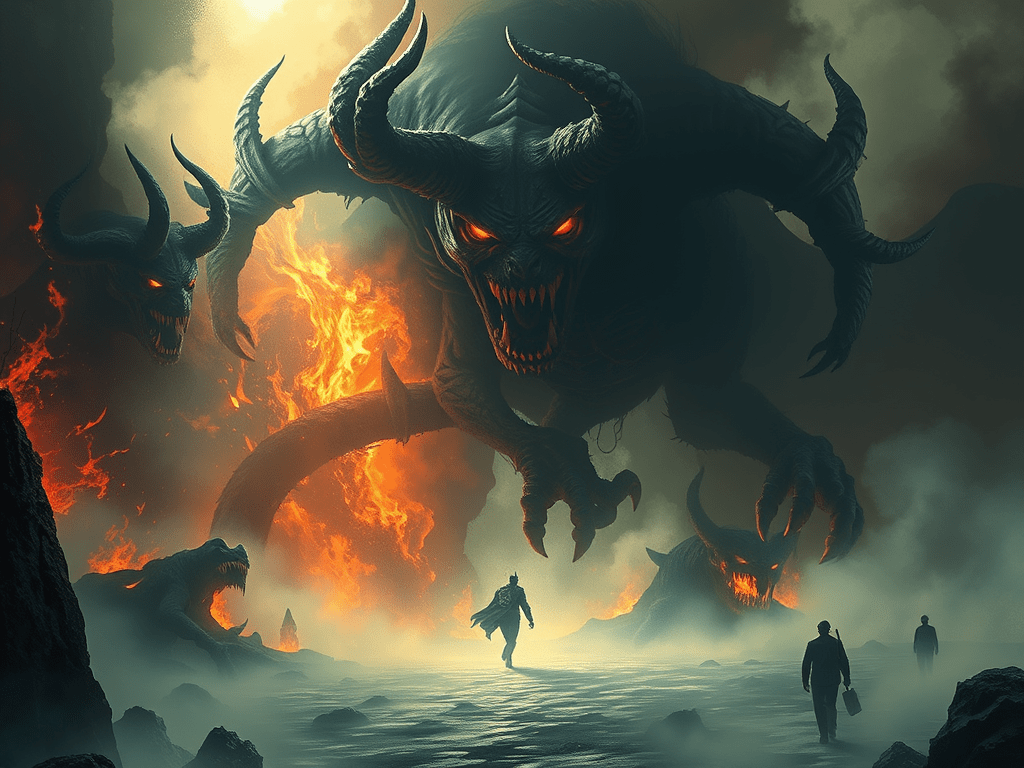 TRZY DUCHOWE WIZJE&nbsp;PIEKŁA