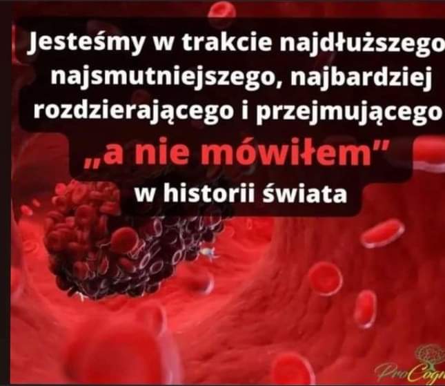 OLBRZYMIA LICZBA NOWYCH ZGONÓW i CHORÓB!