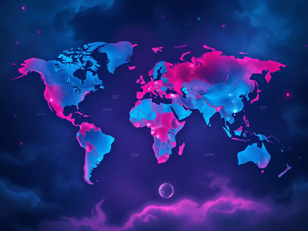 ŚREDNIA INTELIGENCJA NA ŚWIECIE&nbsp;[MAPA]