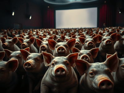 TYSIĄCE ŚWIŃ W KINIE NA FILMIE&nbsp;HOLLAND!