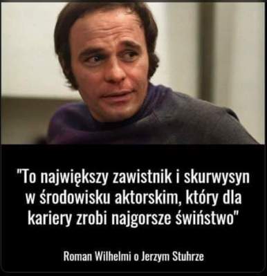 NIE ŻYJE JERZY STUHR, WYBITNY AKTOR i&nbsp;KANALIA