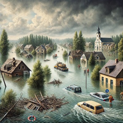 POWÓDŹ: JAK PO WYBUCHU ATOMU