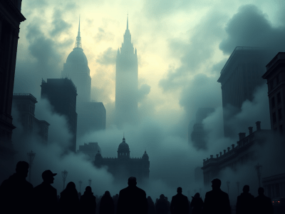 TAJEMNICZA MGŁA SPOWIJA&nbsp;MIASTA!