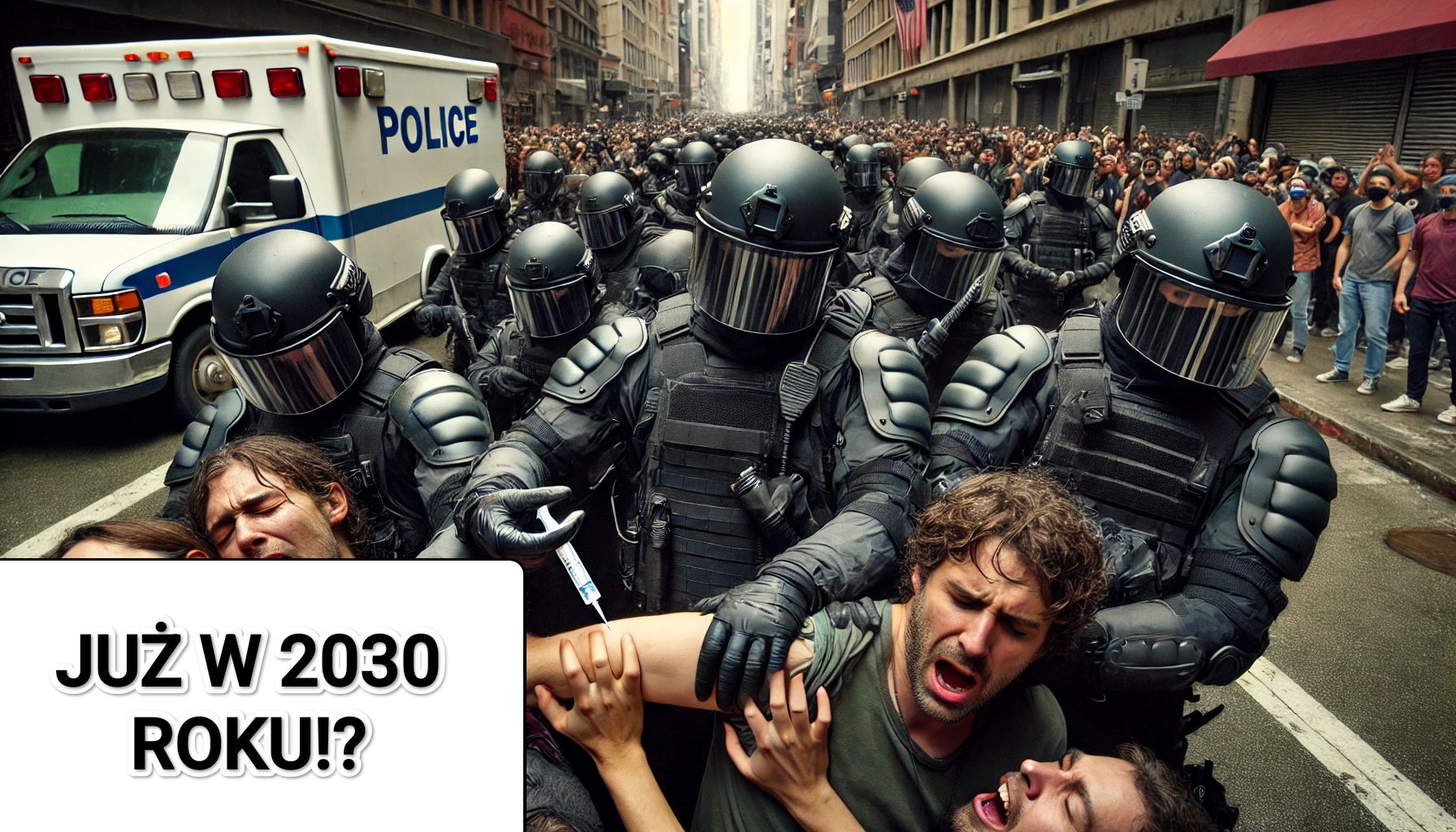 2030: DYSTOPIJNA WIZJA&nbsp;PRZYSZŁOŚCI