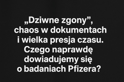 TAJEMNICZE ZGONY PO SZCZEPIENIU&nbsp;C19!
