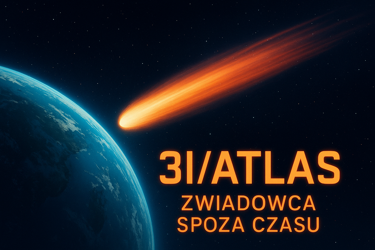 3I ATLAS: OBIEKT SPOZA CZASU? KOMETA?
