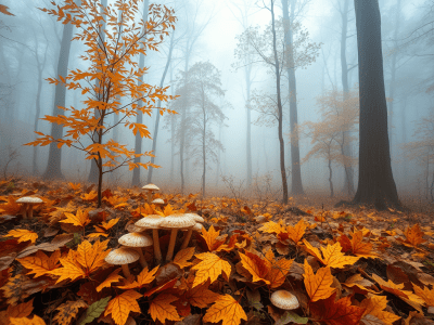 LAS i KASZUBSKIE JESIENNE MGŁY&nbsp;[FOTO]