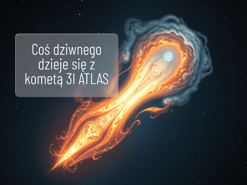 KOMETA 3I/ATLAS: COŚ DZIWNEGO SIĘ&nbsp;DZIEJE!