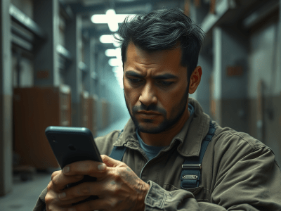 CIĘŻKA PRACA W GÓWNO SIĘ&nbsp;OBRACA!