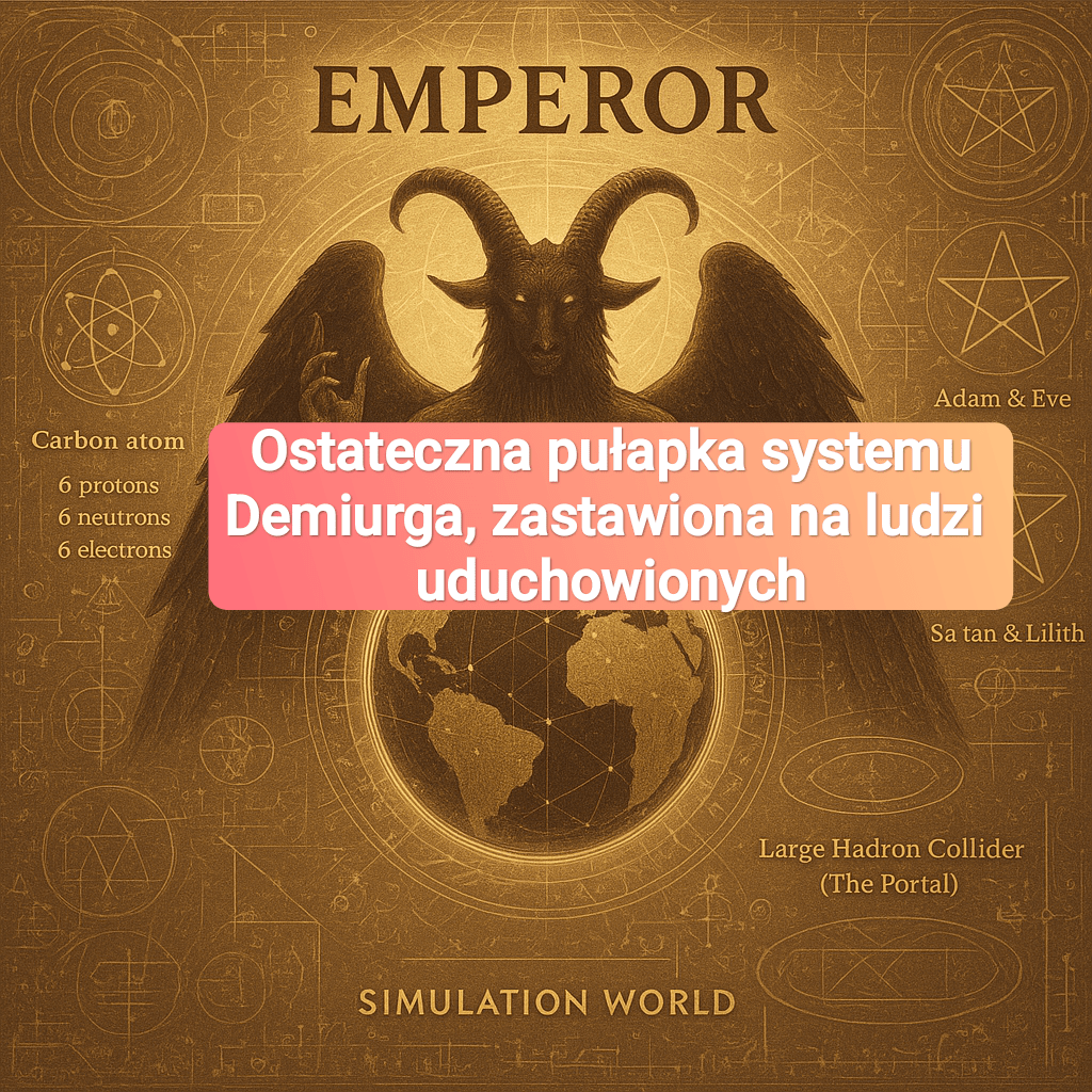 OSTATECZNA PUŁAPKA SYSTEMU&nbsp;DEMIURGA!