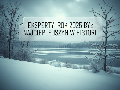 EKSPERTY: 2025 BYŁ NAJCIEPLEJSZY W&nbsp;HISTORII