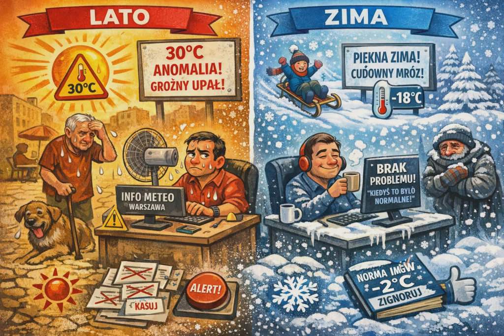 PODWÓJNE STANDARDY WYZNAWCÓW&nbsp;OCIEPLENIA