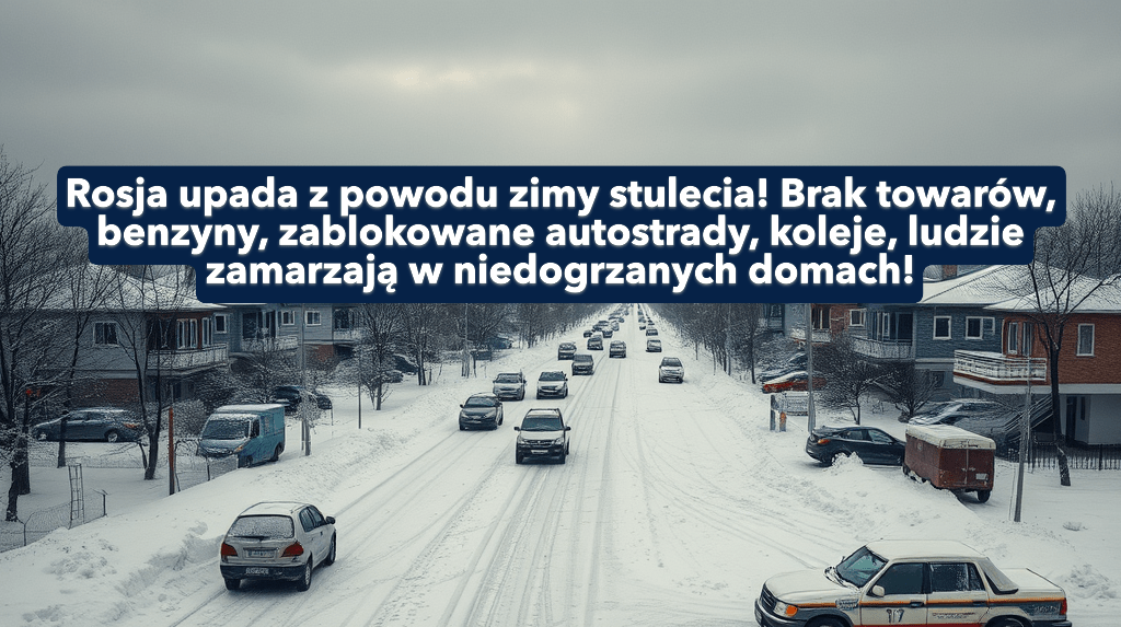 ROSJA UPADA OD ZIMY STULECIA. A&nbsp;MY?