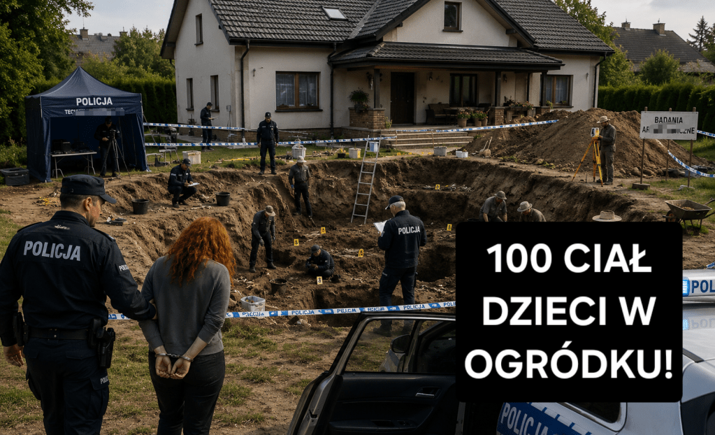 W JEJ OGRÓDKU ZNALEZIONO 100 CIAŁ&nbsp;DZIECI!